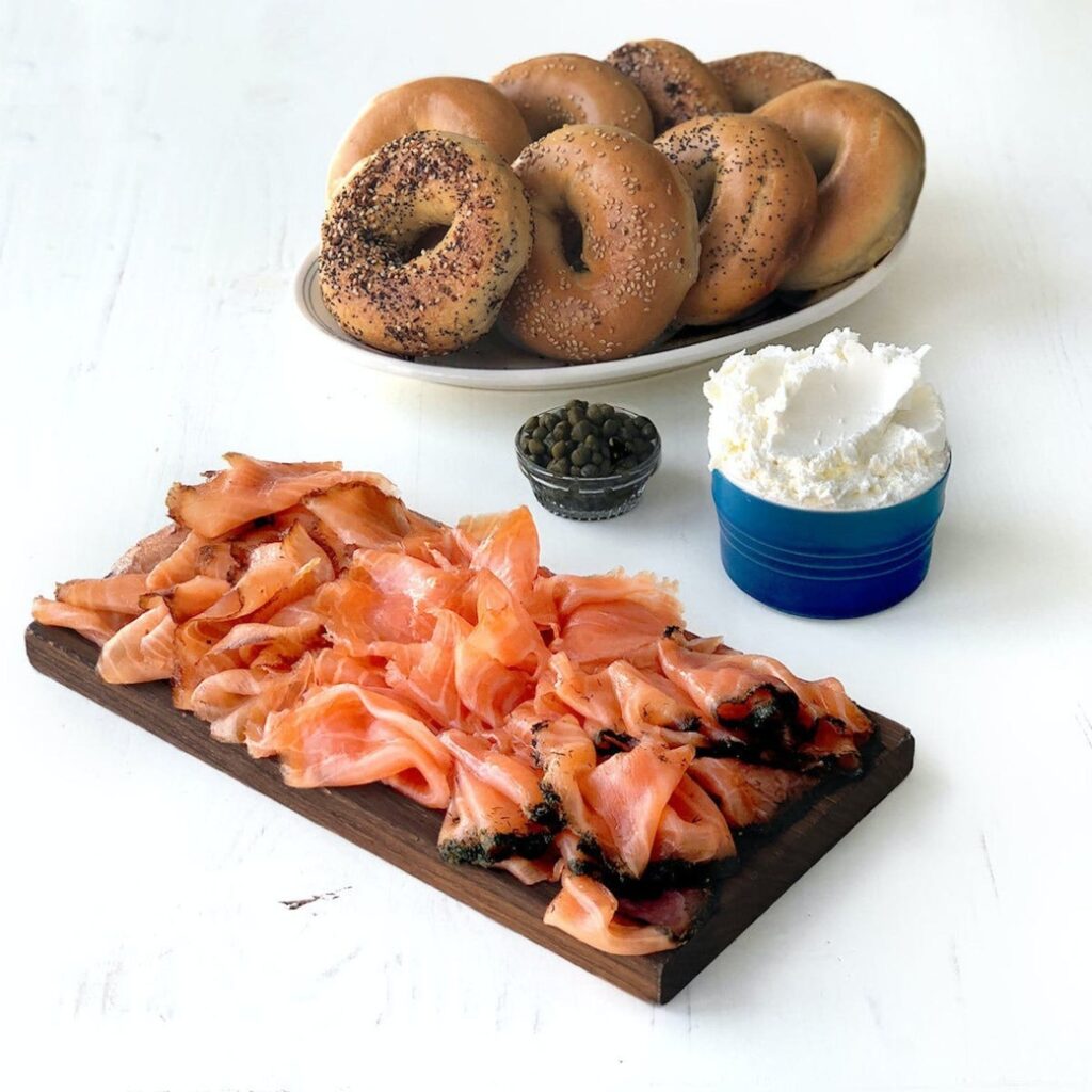 smoked salmon medley