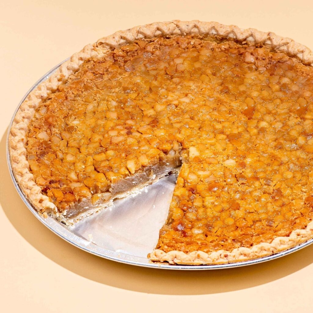 Butterscotch Macadamia Nut Pie