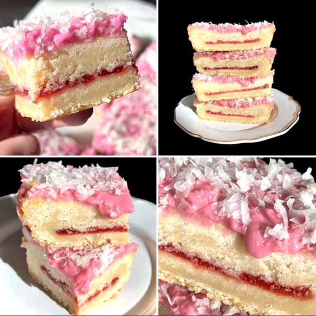Shortbread Society’s Raspberry Coconut Shortbread Tray