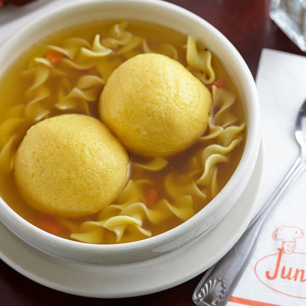 Junior’s Matzo Ball Soup