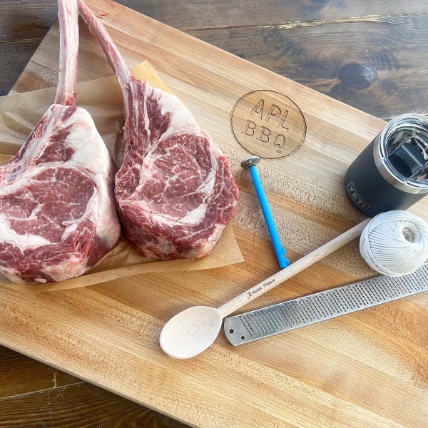 Chef Adam Perry Lang’s Tomahawk Ribeyes