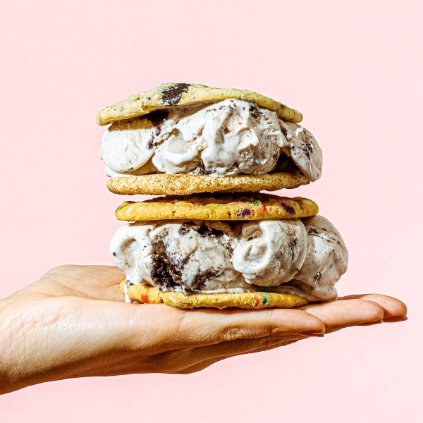 The Baked Bear Ice Cream Sandwich 1