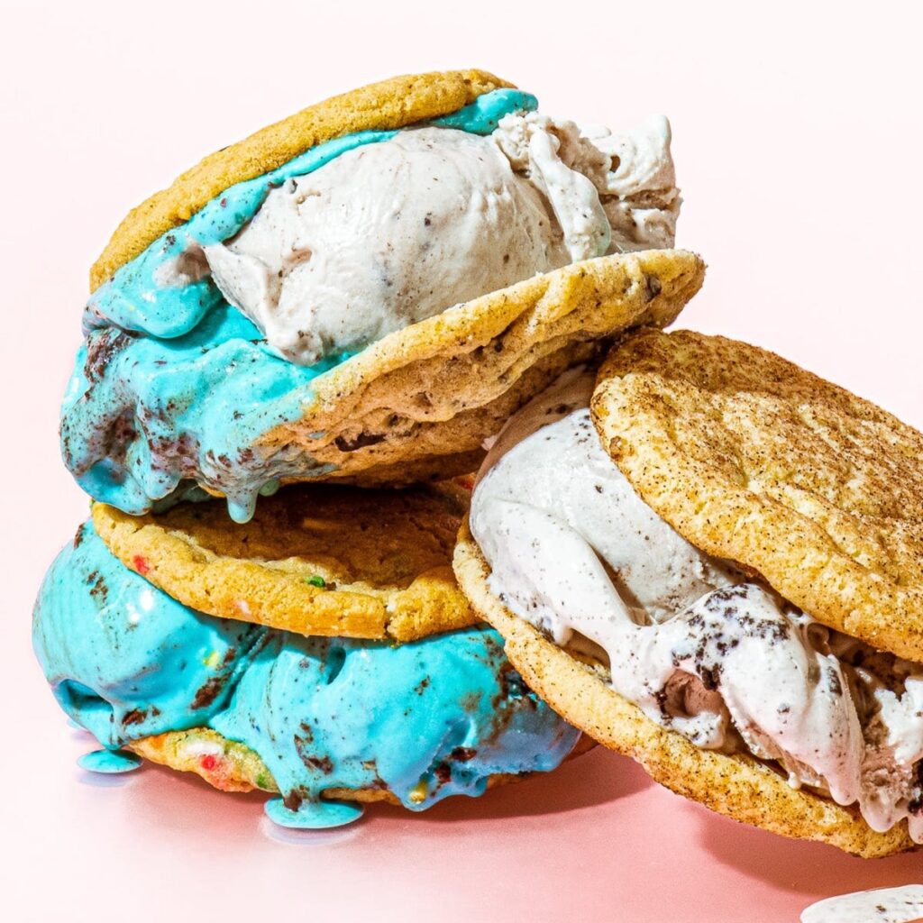 The Baked Bear Ice Cream Sandwich