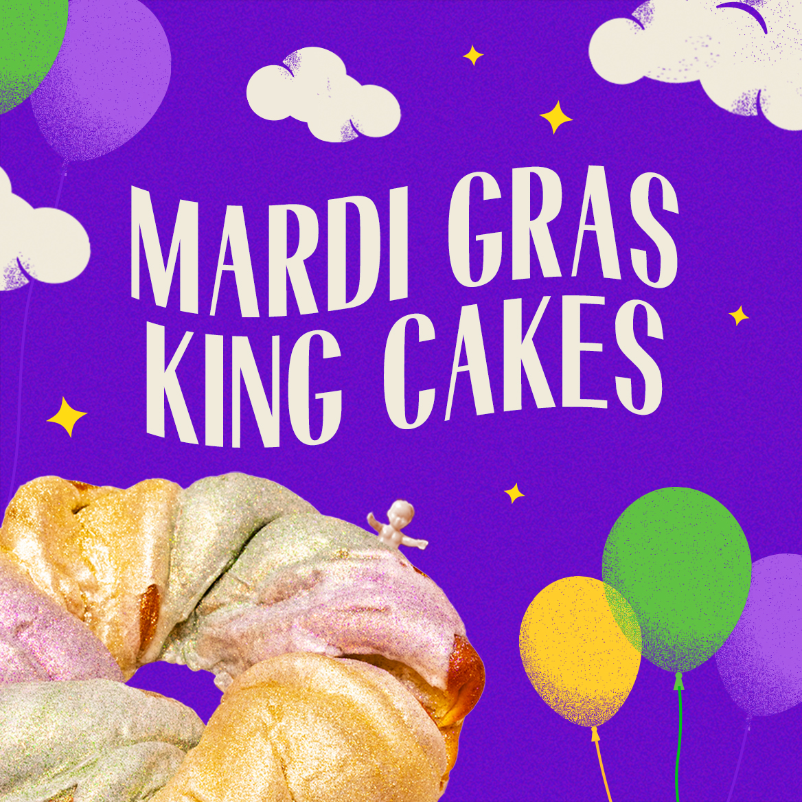 The Best King Cakes, Shipping Nationwide Goldbelly
