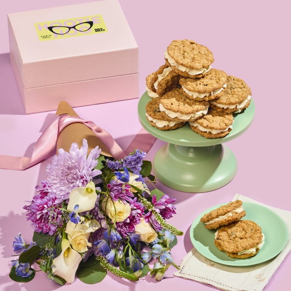 Carla Hall’s Chewy Oatmeal Sandwich Cookies x The Melody Bouquet