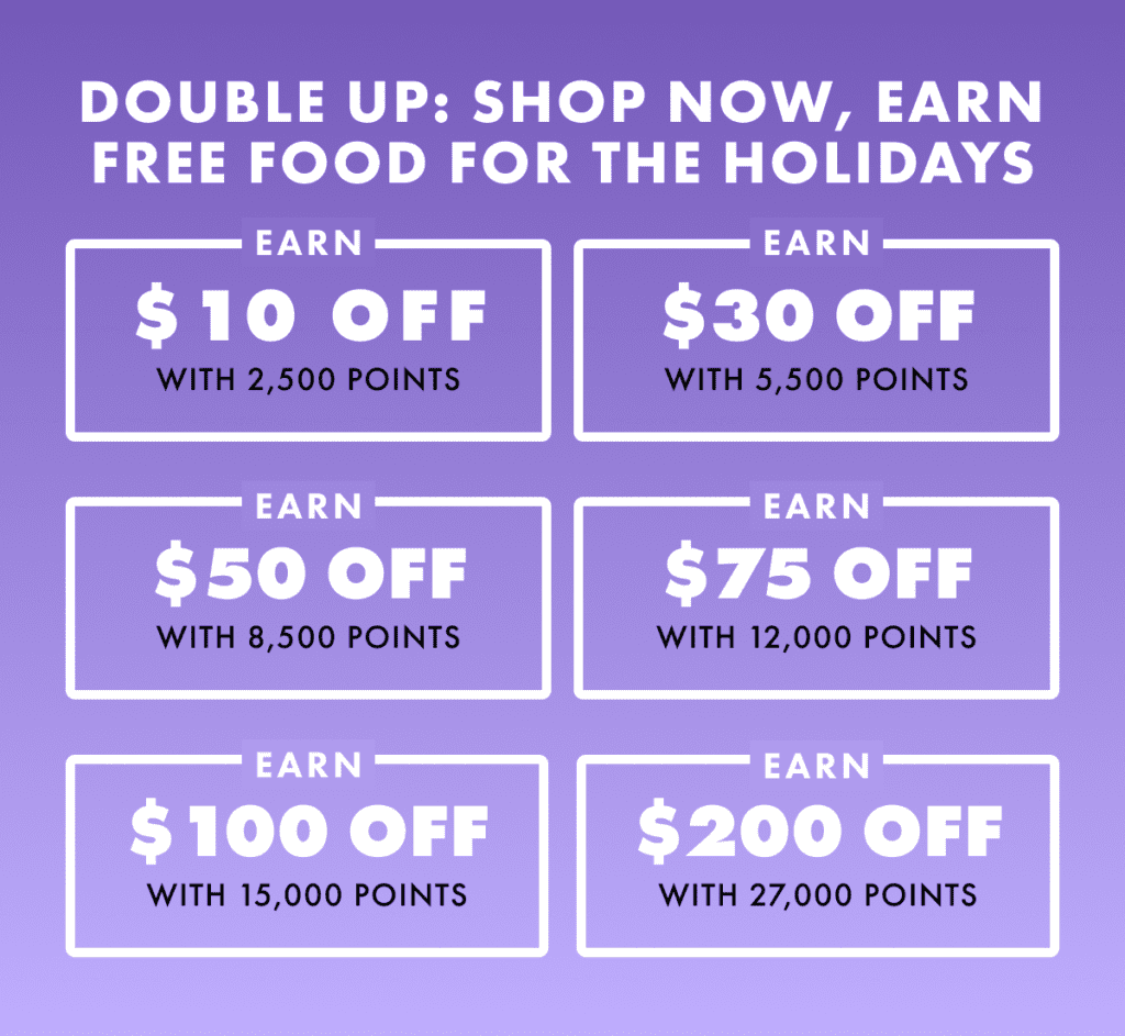 Double Points October
