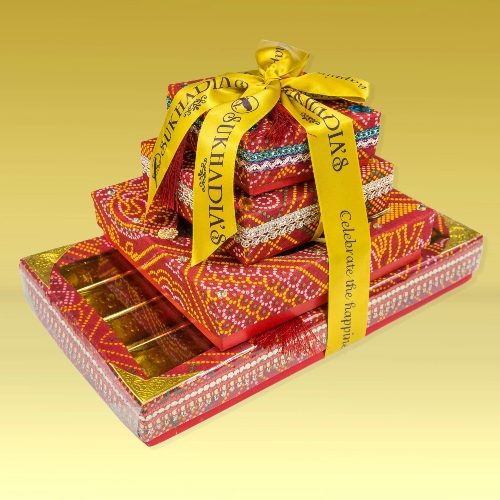 Sukhadia’s Tiered Diwali Sweets Gift Set