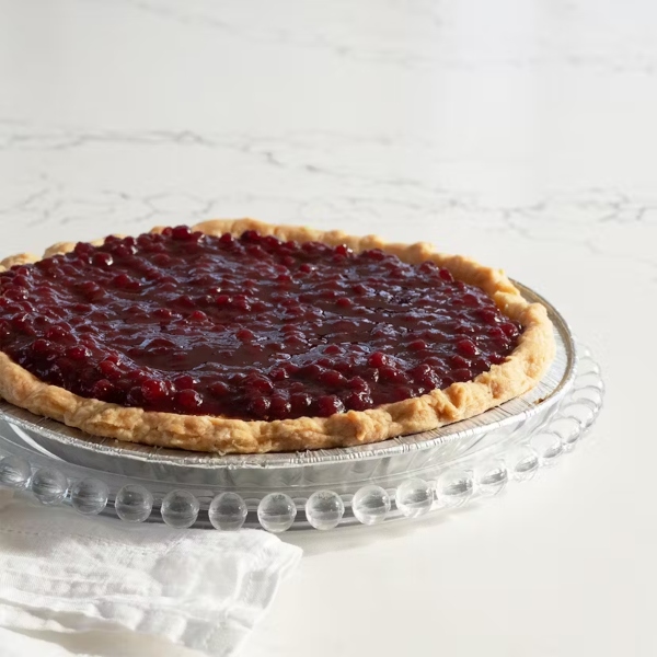 Lingonberry Lemon Pie
